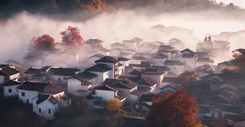 江西省婺源石城秋景旅游摄影图,高清,摄影图,摄影图片,图片大全,摄影图免费下载